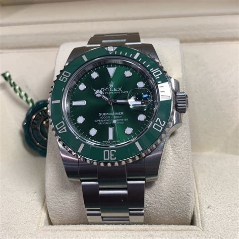 2018 rolex hulk for sale|rolex hulk original price.